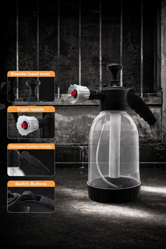 FoamXpert Foam Sprayer – High Pressure Foam Cannon (2L)